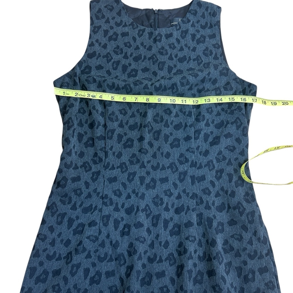Nicole Miller Vintage Union Made Black & Gray Sheath Dress size 8 - Picture 8 of 8